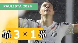 Campeonato Paulista: Santos 3 - 1 Ponte Preta (2024)