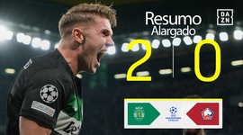 Liga Campeões: Sporting 2 - 0 Lille (2024-2025)