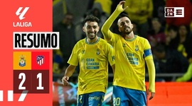 La Liga: Las Palmas 2 - 1 Atlético Madrid (2023-2024)