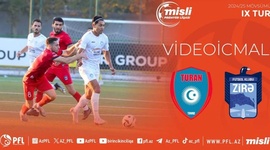 Premyer Liqa: Turan Tovuz 1 - 0 Zira FK (2024-2025)
