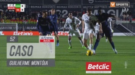 Liga Portugal Betclic: CF Estrela Amadora vs Gil Vicente, Caso Guilherme Montóia, 52' (2024-2025)