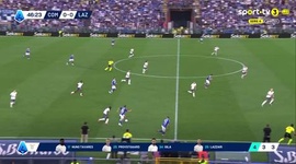 Serie A: Como vs Lazio, Golo 1-0 T. Douvikas (2025-2026)