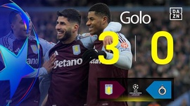 Liga Campeões: Aston Villa vs Club Brugge, Golo 3-0 Asensio (2024-2025)