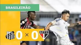 Brasileirão: Santos 0 - 0 São Paulo (2023)