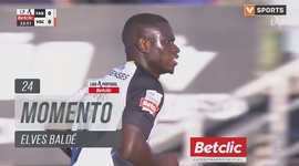 Liga Portugal Betclic: Farense vs V. Guimarães, Jogada Elves Baldé, 24' (2024-2025)