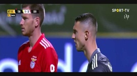 Liga Portugal Bwin: Tondela (1-3) Benfica, Golo Eduardo Quaresma, 88m (2021-2022)