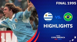 Copa América: Uruguai 5 - 3 g.p Brasil (1995)