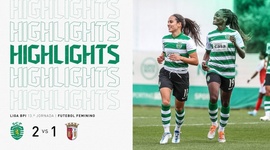 Liga de Futebol Feminino BPI: Sporting 2 - 1 Sp. Braga (2021-2022)