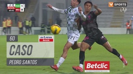 Liga Portugal Betclic: Moreirense vs Sp. Braga, Caso Pedro Santos, 60' (2024-2025)