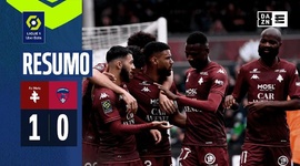 Ligue 1: Metz 1 - 0 Clermont Foot (2023-2024)