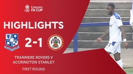 FA Cup: Tranmere Rovers 2 - 1 Accrington Stanley (2020-2021)