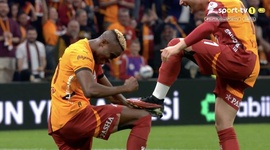 Super Ligi: Galatasaray vs Antalyaspor, Golo 4-0 V. Osimhen (2024-2025)