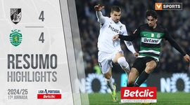 Liga Portugal Betclic: V. Guimarães 4 - 4 Sporting (2024-2025)
