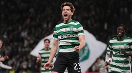 Liga Portugal Betclic: Sporting vs Estoril, Golo 3-0 Daniel Bragança (2025-2026)