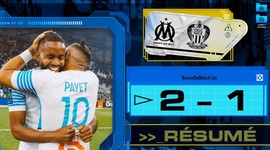 Ligue 1: Marseille 2 - 1 Nice (2021-2022)