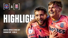 League Cup: Carlisle United 0 - 2 Stoke City (2024-2025)
