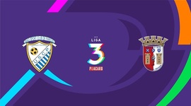 Liga 3 Placard: Paredes 2 - 0 Sp. Braga (2025-2026)