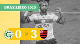 Brasileirão: Goiás 0 - 3 Flamengo (2020)