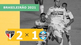 Brasileirão: São Paulo 2 - 1 Grêmio (2021)