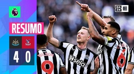 Premier League: Newcastle 4 - 0 Crystal Palace (2023-2024)
