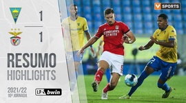 Liga Portugal Bwin: Estoril 1 - 1 Benfica (2021-2022)