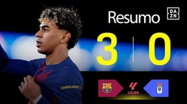 La Liga: Barcelona 3 - 0 Oviedo (2025-2026)