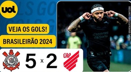 Brasileirão: Corinthians 5 - 2 Athletico-PR (2024)