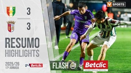 Liga Portugal Betclic: CF Estrela Amadora 3 - 3 Sp. Braga (2025-2026)