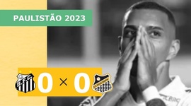 Campeonato Paulista: Santos 0 - 0 Água Santa (2023)