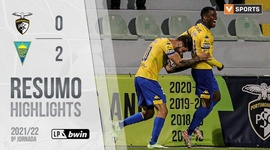 Liga Portugal Bwin: Portimonense 0 - 2 Estoril (2021-2022)