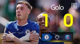 Mundial de Clubes: Chelsea vs PSG, Golo 1-0 Cole Palmer (2025)
