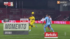 Liga Portugal Betclic: AVS SAD vs Sp. Braga, Jogada Bruma, 20' (2024-2025)