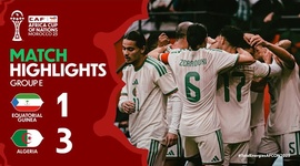 CAN: Guiné Equatorial 1 - 3 Argélia (2025)