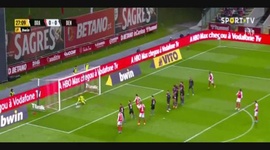 Liga Portugal Bwin: Sp. Braga (1-0) Benfica, Golo Iuri Medeiros, 28m (2021-2022)