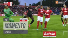 Liga Portugal Betclic: Santa Clara vs Benfica, Jogada Bruma, 46' (2024-2025)