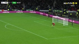 Super Ligi: Trabzonspor vs Besiktas, Golo 0-1 T. Abraham (2025-2026)