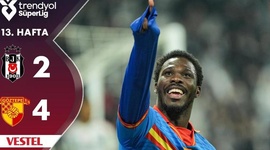 Super Ligi: Besiktas 2 - 4 Göztepe Izmir (2024-2025)