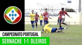 Campeonato de Portugal: Vit. Sernache 1 - 1 Oleiros (2019-2020)