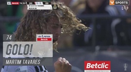 Liga Portugal Betclic: CF Estrela Amadora vs Boavista, Golo 1-1 Martim Tavares (2023-2024)