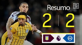 Premier League: Aston Villa 2 - 2 Brighton (2024-2025)