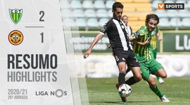 Liga NOS: Tondela 2 - 1 Nacional (2020-2021)