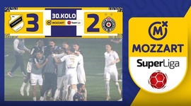 Super Liga: Cukaricki 3 - 2 Partizan (2023-2024)