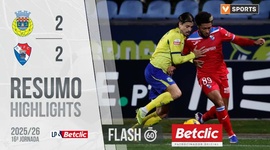 Liga Portugal Betclic: Arouca 2 - 2 Gil Vicente (2025-2026)