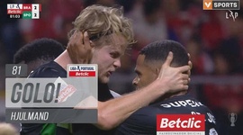 Liga Portugal Betclic: Sp. Braga vs Sporting, Golo 2-2 Hjulmand (2024-2025)