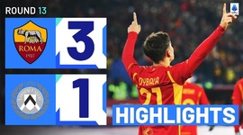 Serie A: Roma 3 - 1 Udinese (2023-2024)