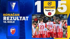 Super Liga: Spartak Subotica 1 - 5 Crvena Zvezda (2024-2025)