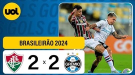 Brasileirão: Fluminense 2 - 2 Grêmio (2024)