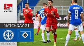 2. Bundesliga: SV Darmstadt 98 0 - 5 Hamburger SV (2021-2022)