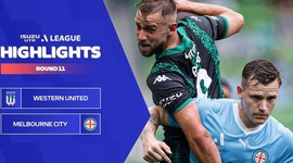 A-League: Western United FC 1 - 2 Melbourne City (2023-2024)