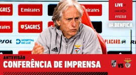 Liga NOS: Antevisão de Jorge Jesus ao V. Guimarães vs Benfica (2020-2021)